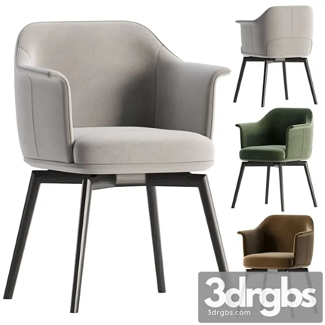 Poltrona frau archibald chair