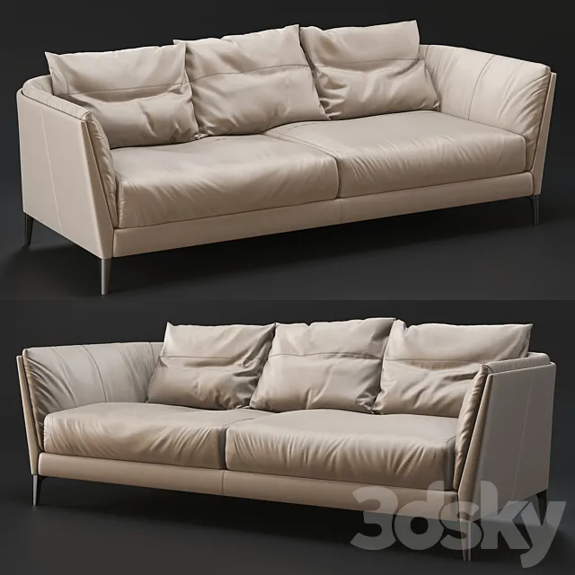 Poltrona Frau Bretagne Sofa 3ds Max