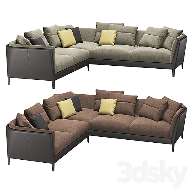 Poltrona Frau – Bretagne Sofas 1 3DSMax File