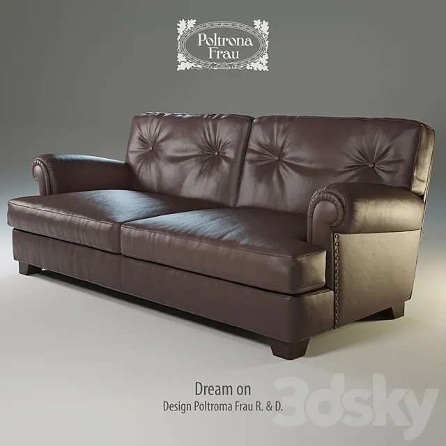 poltrona frau dream on 3ds Max