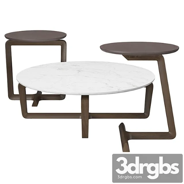 Poltrona frau – fidelio small round tables 2 3dsmax Download