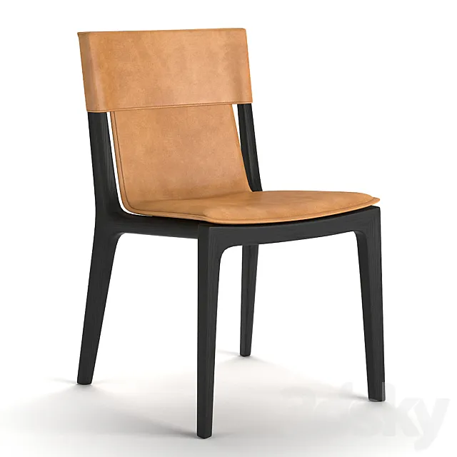 Poltrona Frau Isadora Chair 3DS Max Model