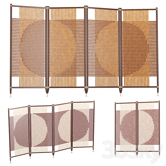 POLTRONA FRAU room divider 3ds Max