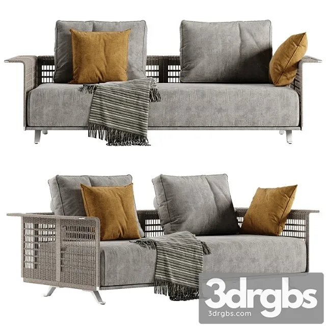 Poltrona frau solaria sofa