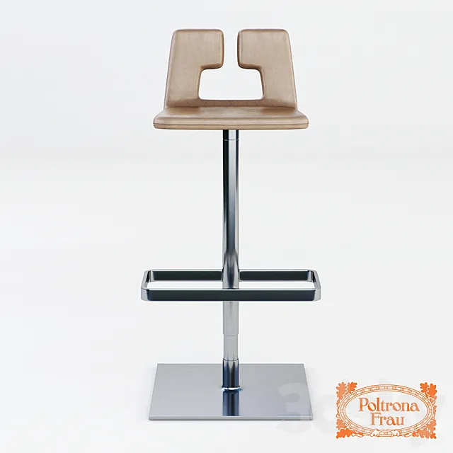 Poltrona_Frau_Alo_Bar_Stool 3ds Max