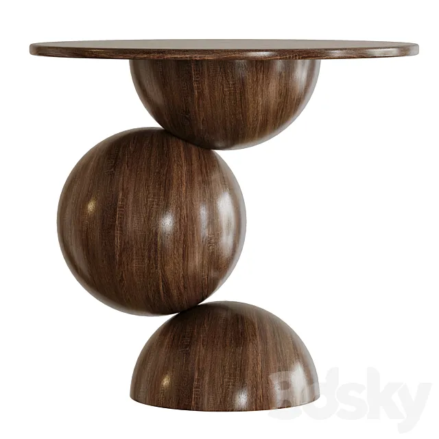 Pom Pom Side Table 3DS Max Model