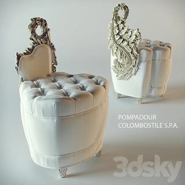 POMPADOUR COLOMBOSTILE SPA 3DS Max Model