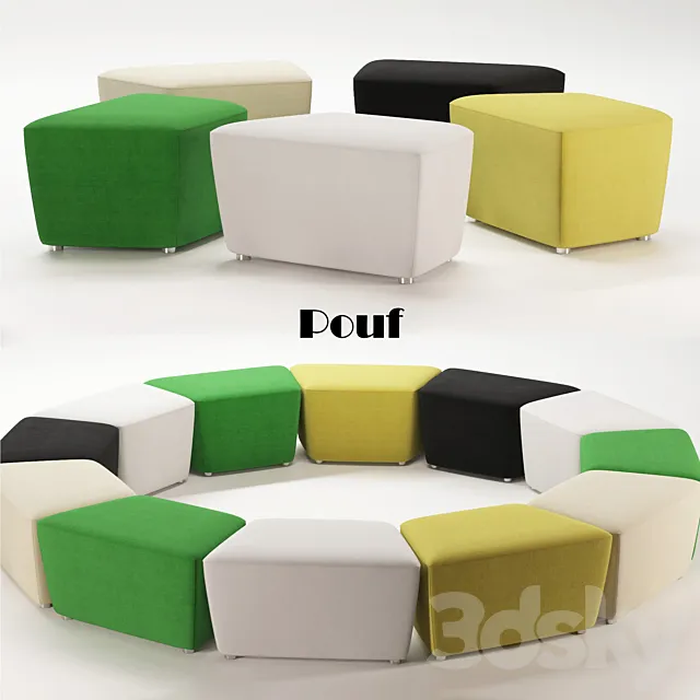 Poof Pouf 3ds Max