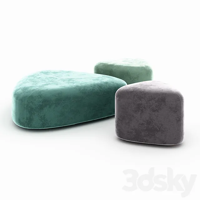 Poof stone 3DS Max Model