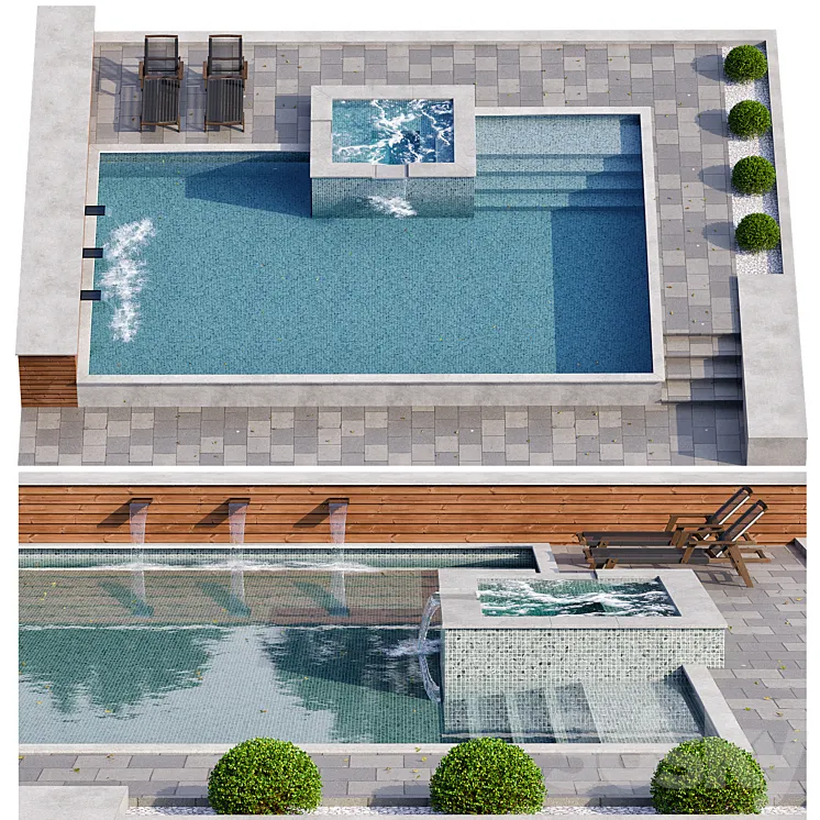 Pool 12 3DS Max