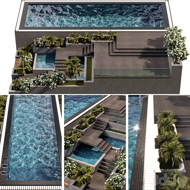 POOL NO25 3dsMax Model