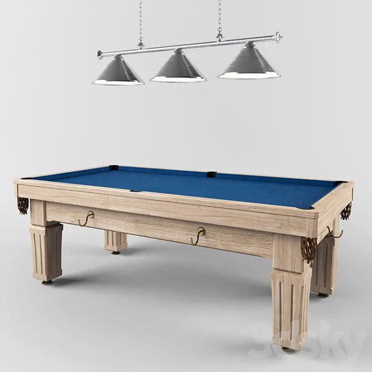 Pool table WIK Chancellor 3DS Max