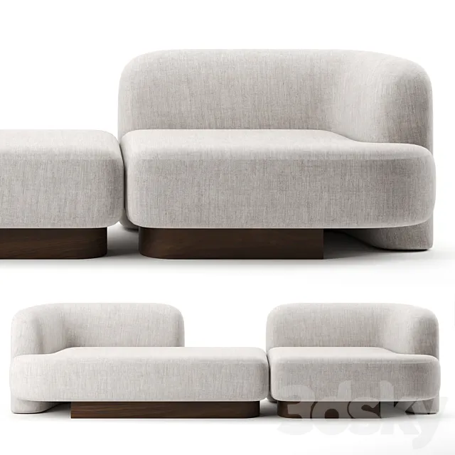 POP sofa by Christophe Delcourt 3DS Max Model