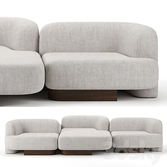 POP sofa by Christophe Delcourt 3DSMax File