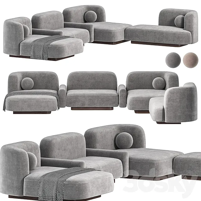 POP SOFA DELCOURT COLLECTION 3ds Max