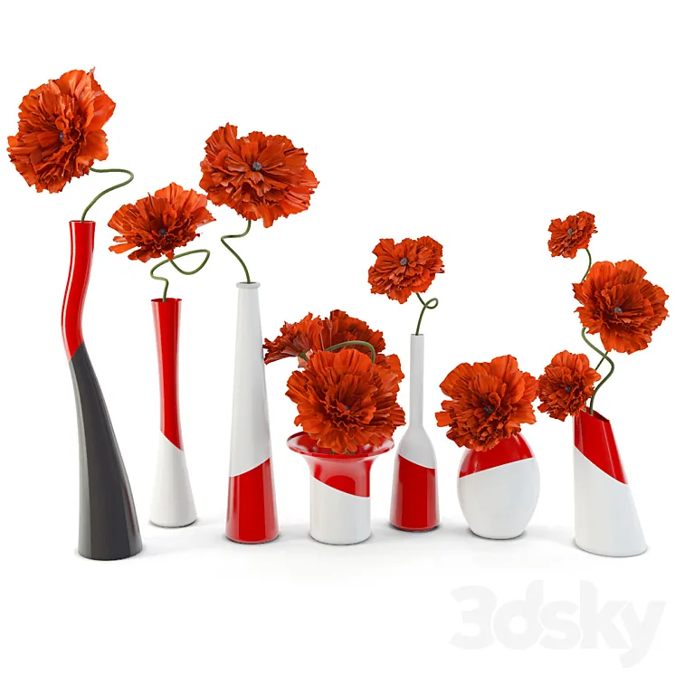 Poppies 3DS Max