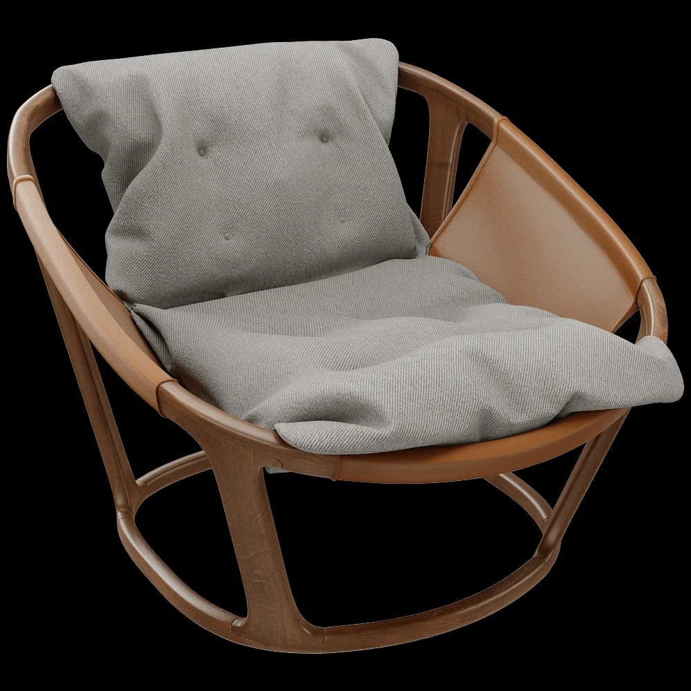 Porada – Armchair Amarantha 3ds Max