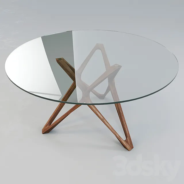 Porada: Dining Table – Circe “On Refilling” 3ds Max