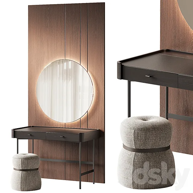 Porada Dressing table 3DS Max Model