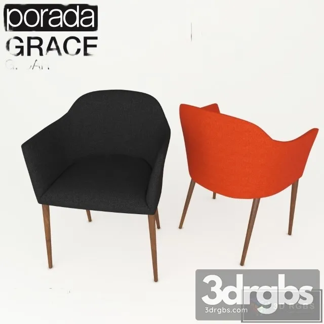 Porada Grace Chair 3dsmax Download