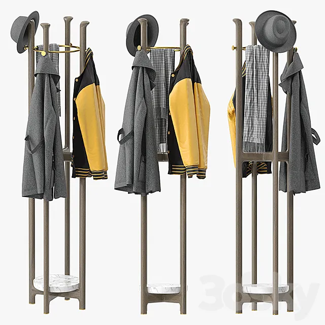 Porada Igor Coat Rack 3ds Max