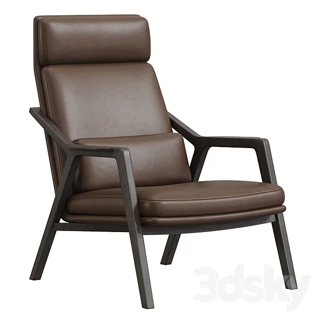 Porada Loretta Armchair 3ds Max