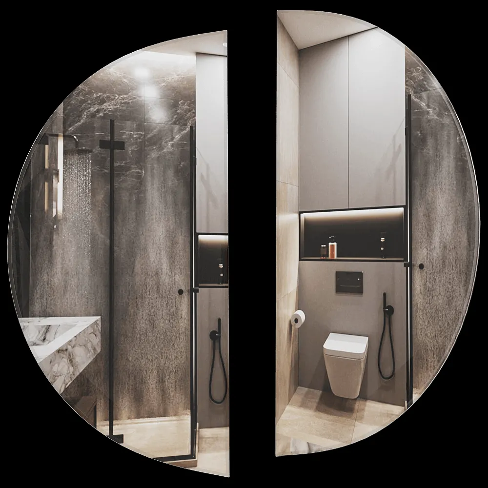 Porada – Mirror Spicchio 3ds Max
