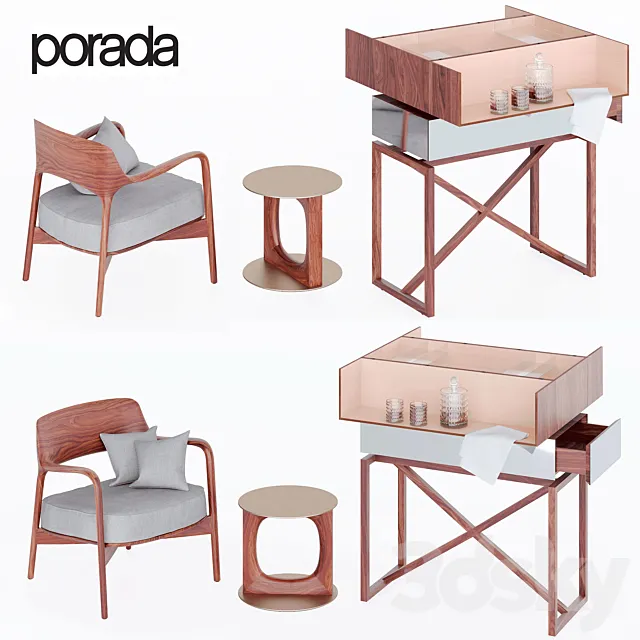 Porada Set 3ds Max