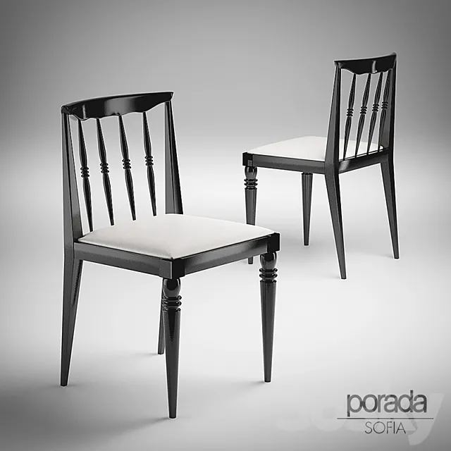 Porada Sofia 3DS Max Model