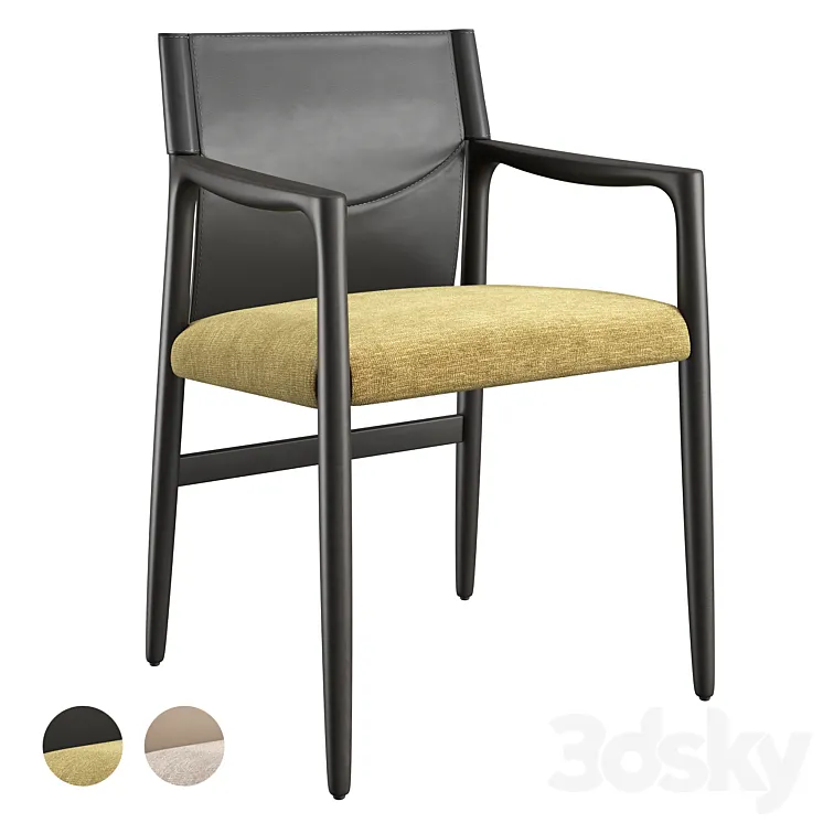 Porada SVEVA Chair in 2 colors 3DS Max Model
