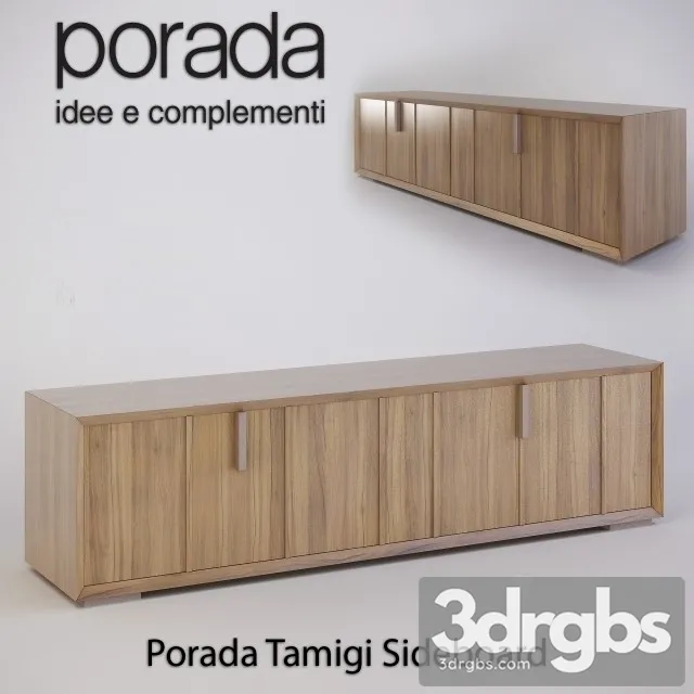 Porada Tamigi Sideboard 3dsmax Download