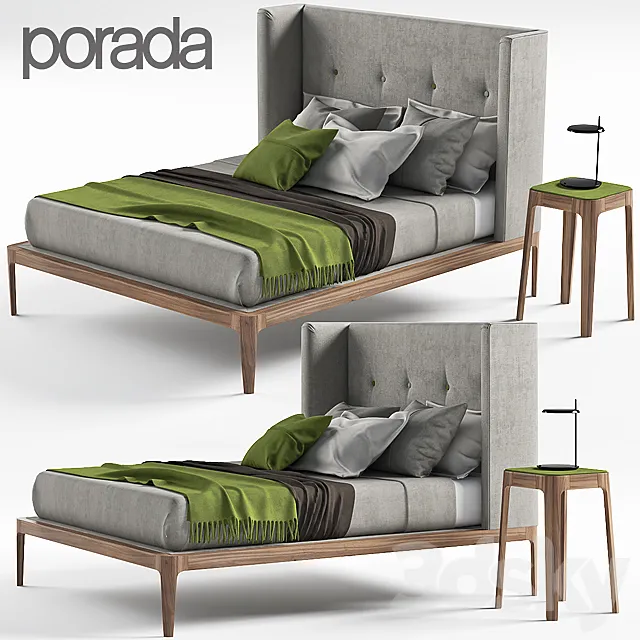 Porada Ziggy bed 3DSMax File