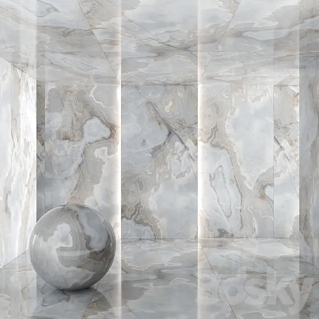 Porcelain stoneware Onyx SF.RDR.BL.GL 3ds Max