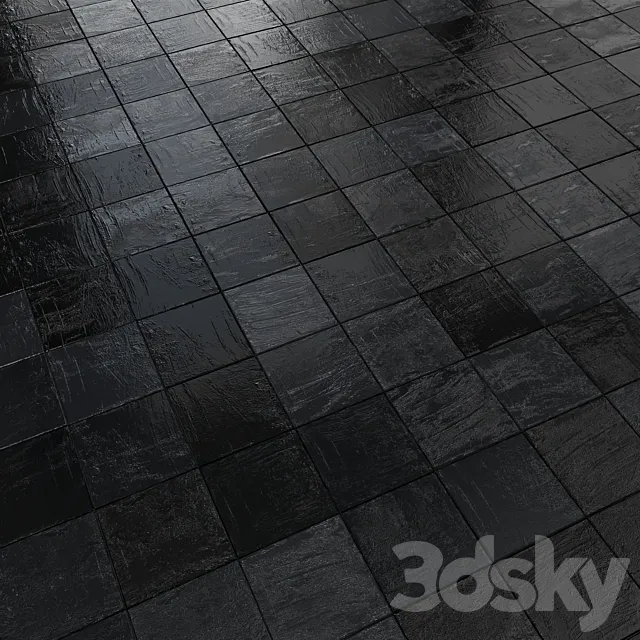 Porcelain stoneware tiles EQUIPE MALLORCA 10×10 3ds Max