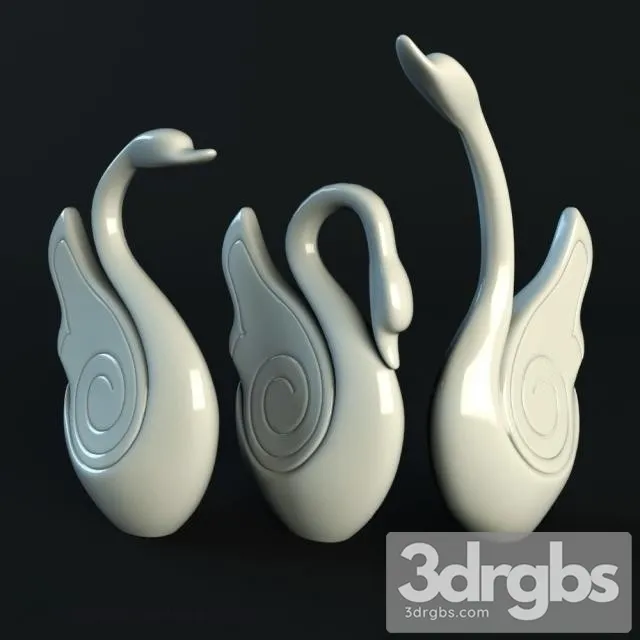 Porcelain Swan 3dsmax Download