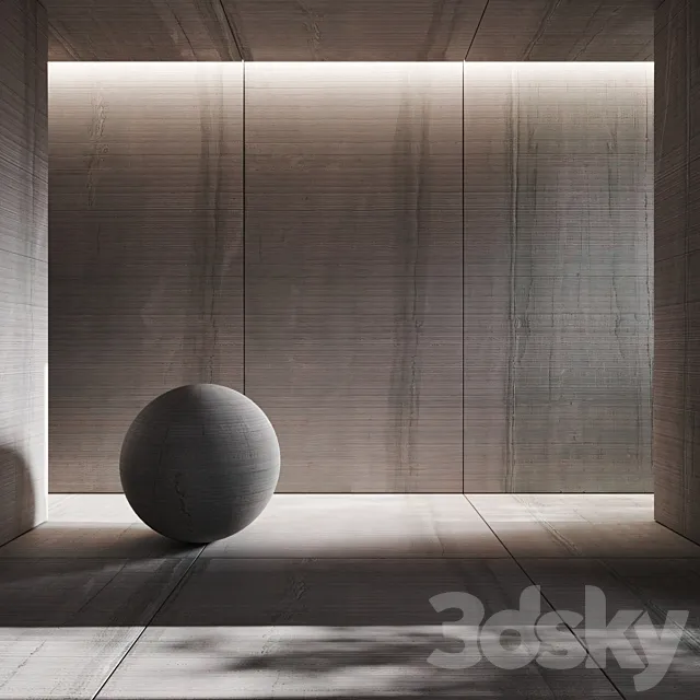 Porcelain tile Dark Gray Backface 3ds Max