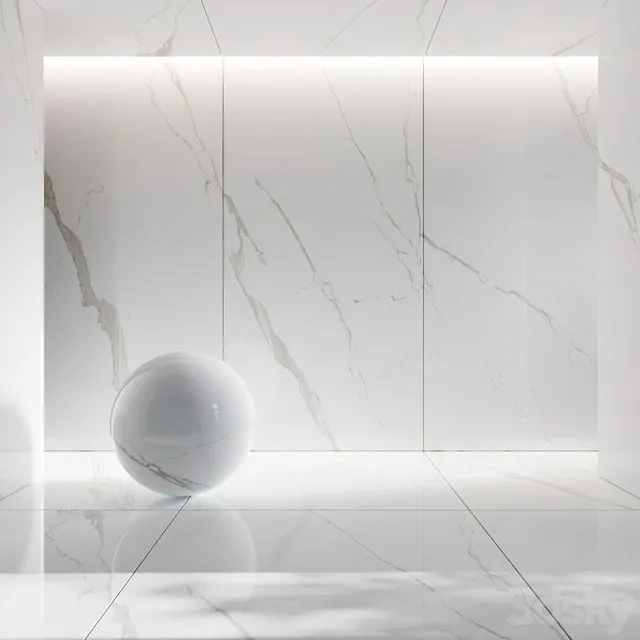 Porcelain tile Extra white 3dsMax Model