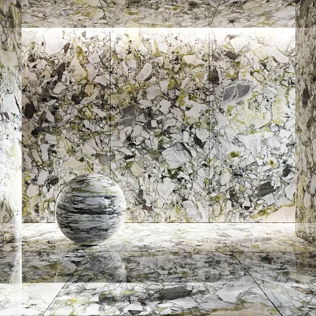 Porcelain tile Ocean white 3ds Max