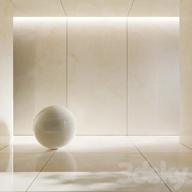 Porcelain tile Onice Avorio 3ds Max