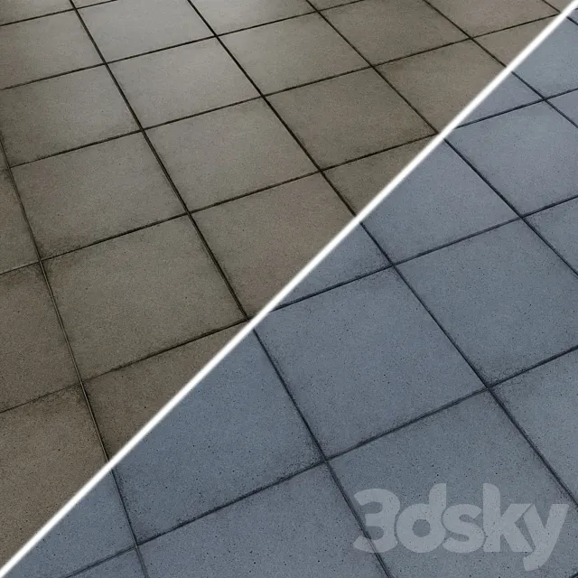 Porcelain tile Tiles EQUIPE ART NOUVEAU 20×20 3ds Max