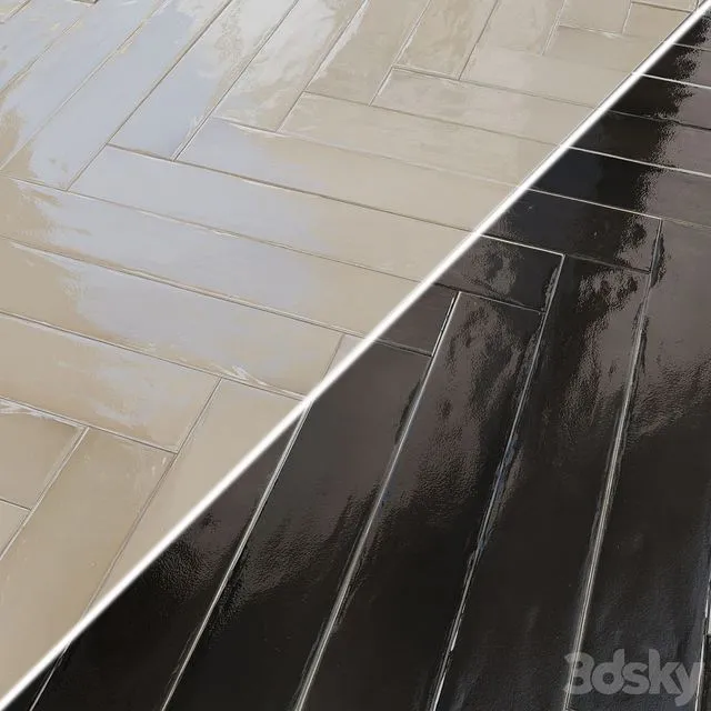 Porcelain tiles EQUIPE MANACOR 6.5×40 cm 3dsMax Model