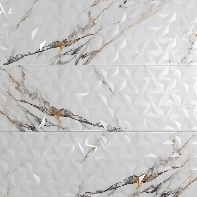 PORCELANITE DOS FIRENZE 1219 Calacatta Gold Rel Geo Ret 3dsMax Model