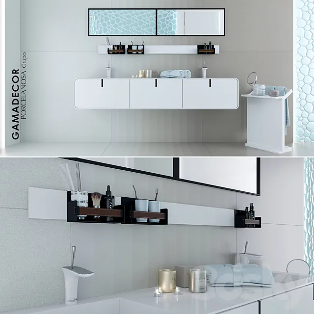 PORCELANOSA Grupo Gama decor – Ciclo and decor 3DS Max Model