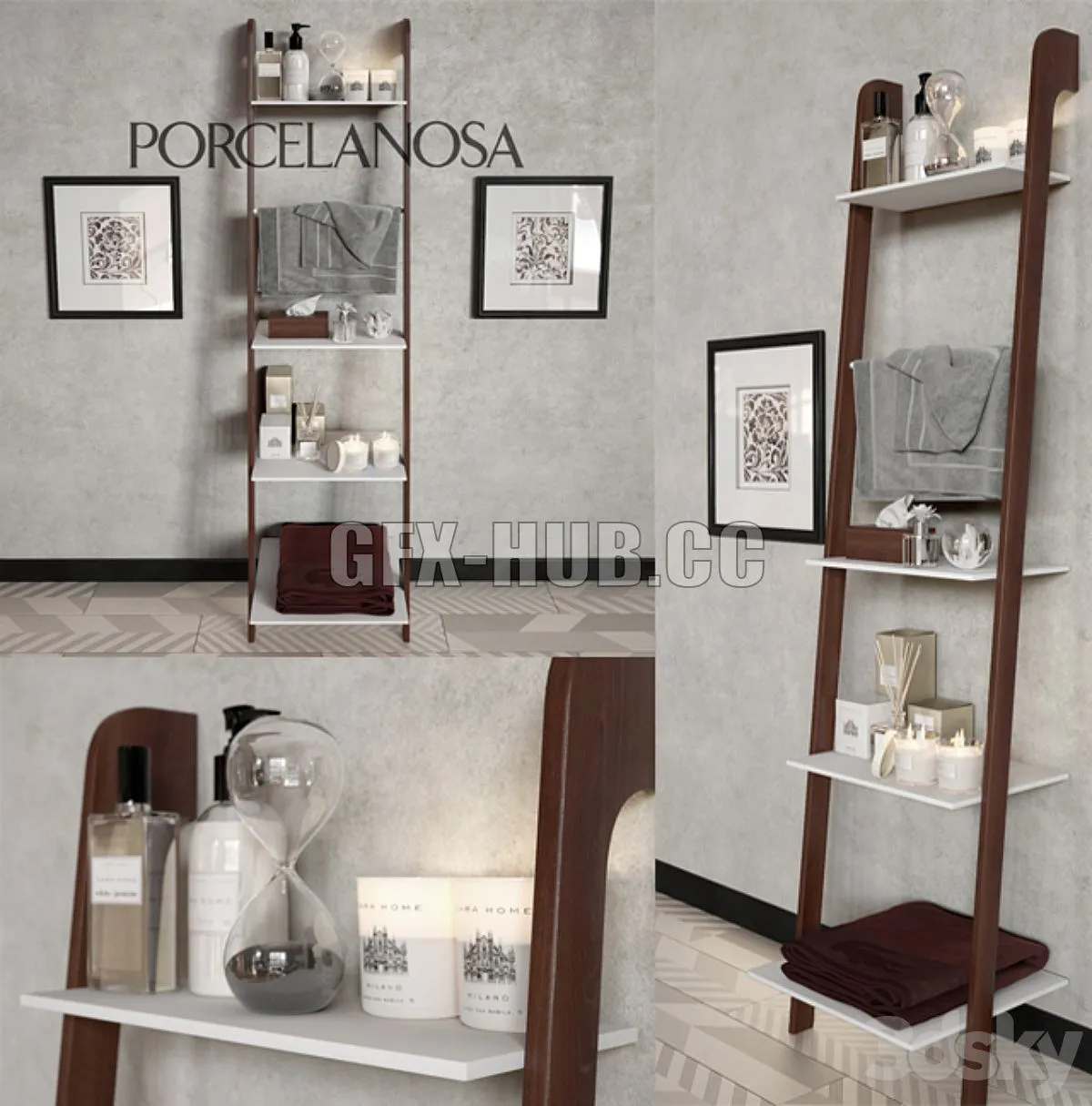 Porcelanosa Ladder 3dsMax Model