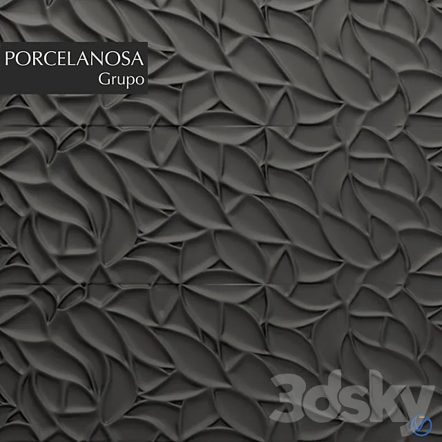 PORCELANOSA Marmi Deco Negro 3DS Max Model