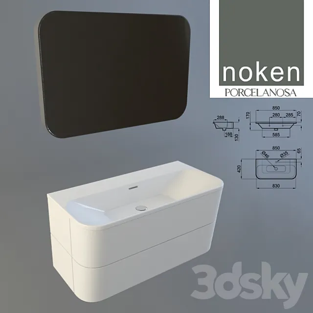 Porcelanosa Noken Bela 3ds Max