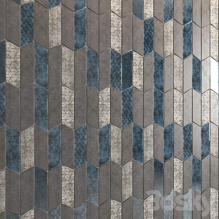 Porcelanosa rhomboid 3dsMax Model