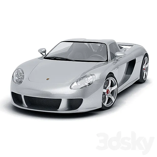 Porche Carrera GT 3DS Max Model