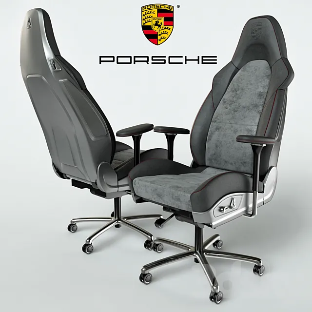 Porsche Office Chair 3ds Max