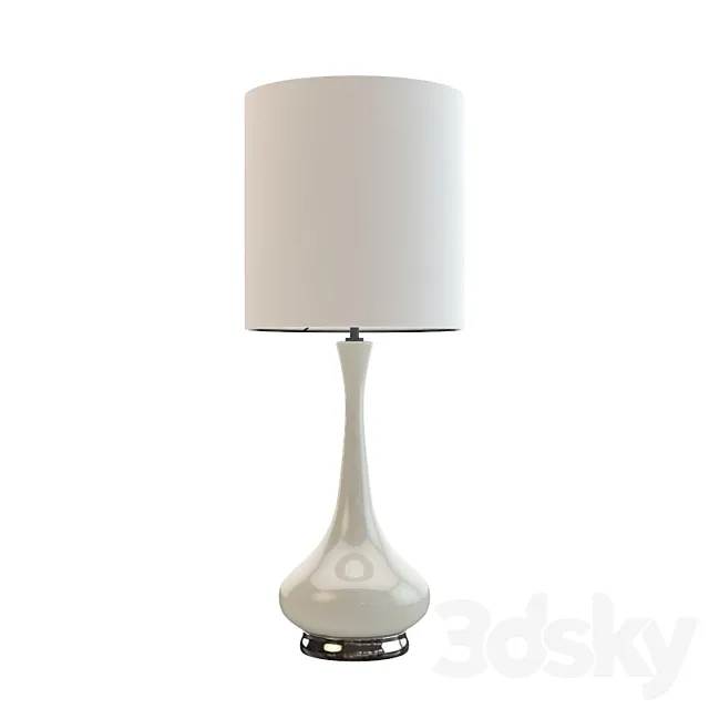 Porta Romana Stone Grace Lamp 3ds Max